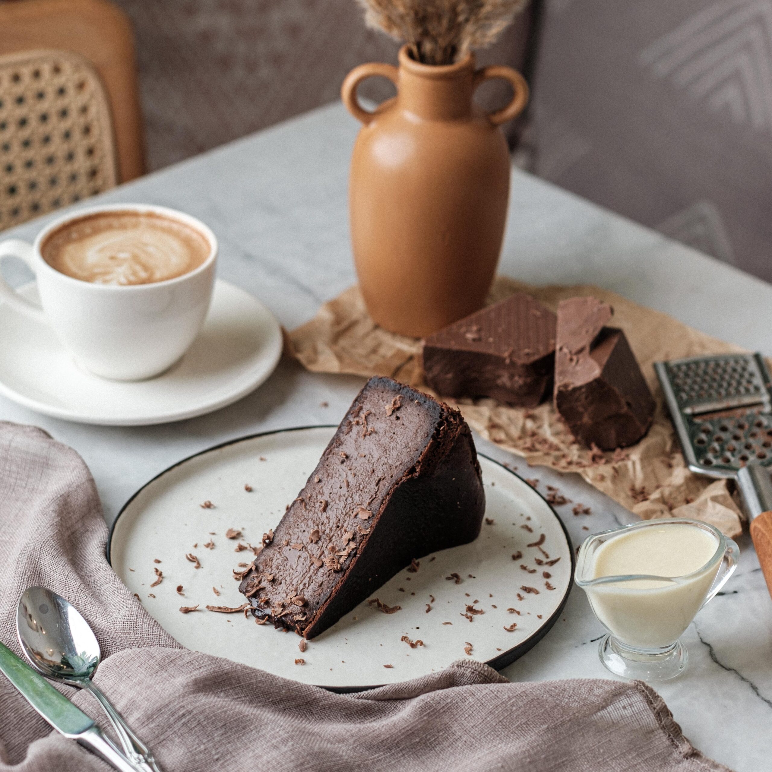 Çikolatalı Sebastian Cheesecake