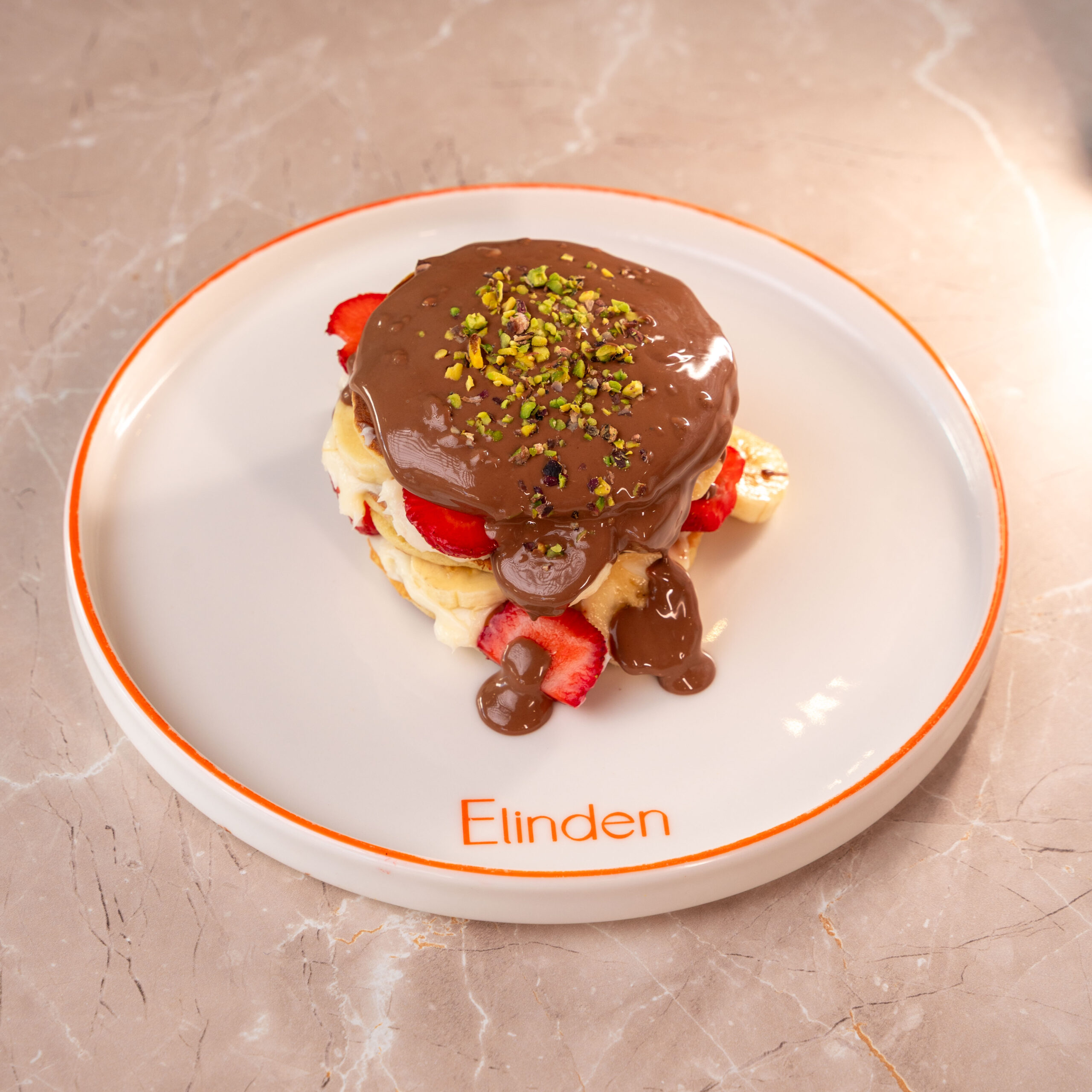 Çikolatalı Pankek Kahvaltı